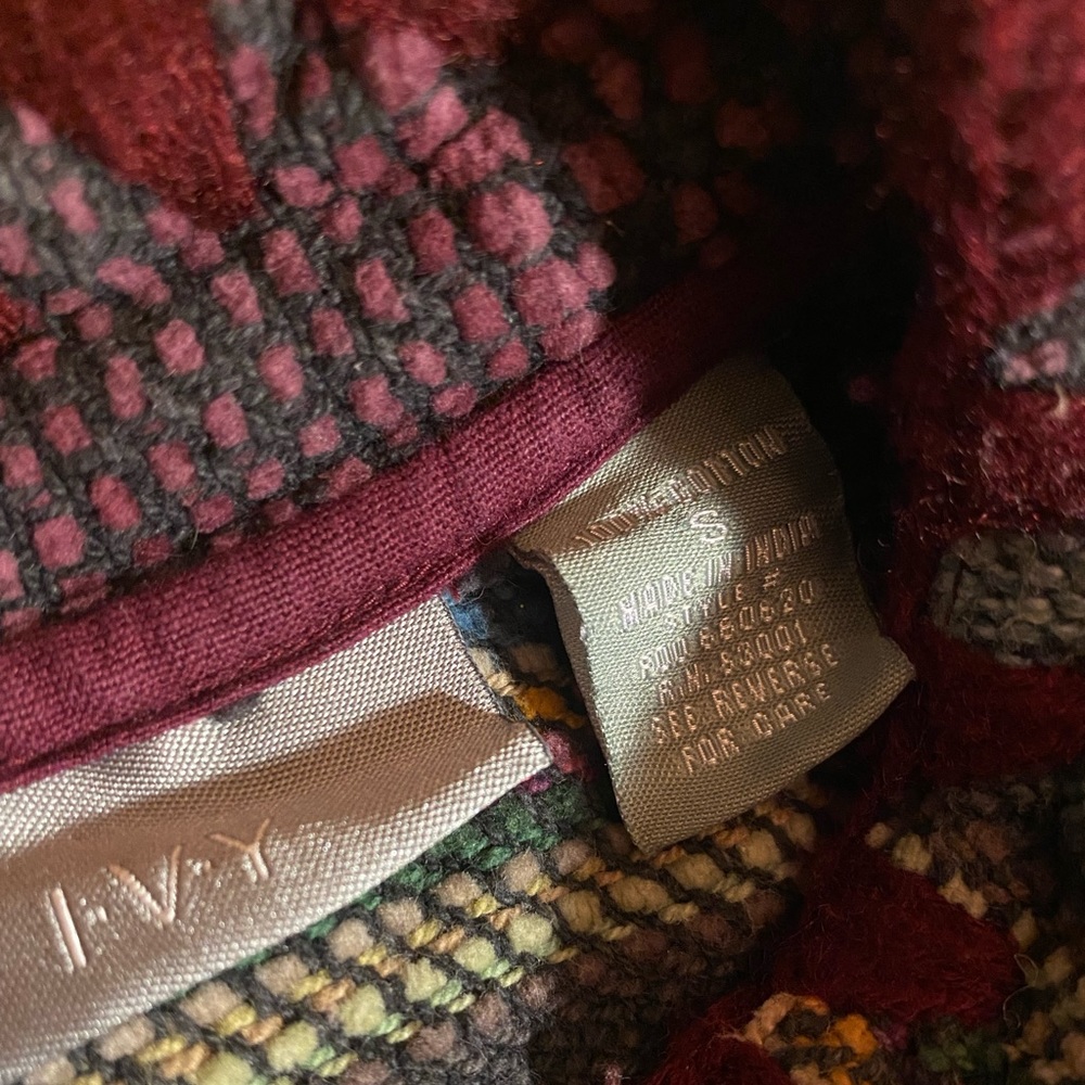 Vintage Knit Patterned Jacket - Picture 2 of 6